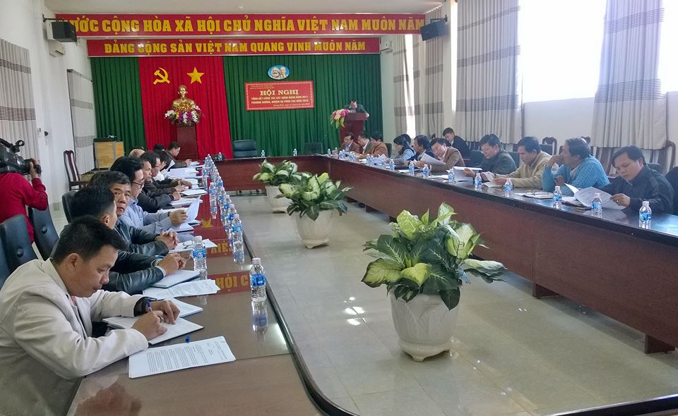 UBND huyện Krông Búk sơ kết công tác 6 tháng đầu năm 2018